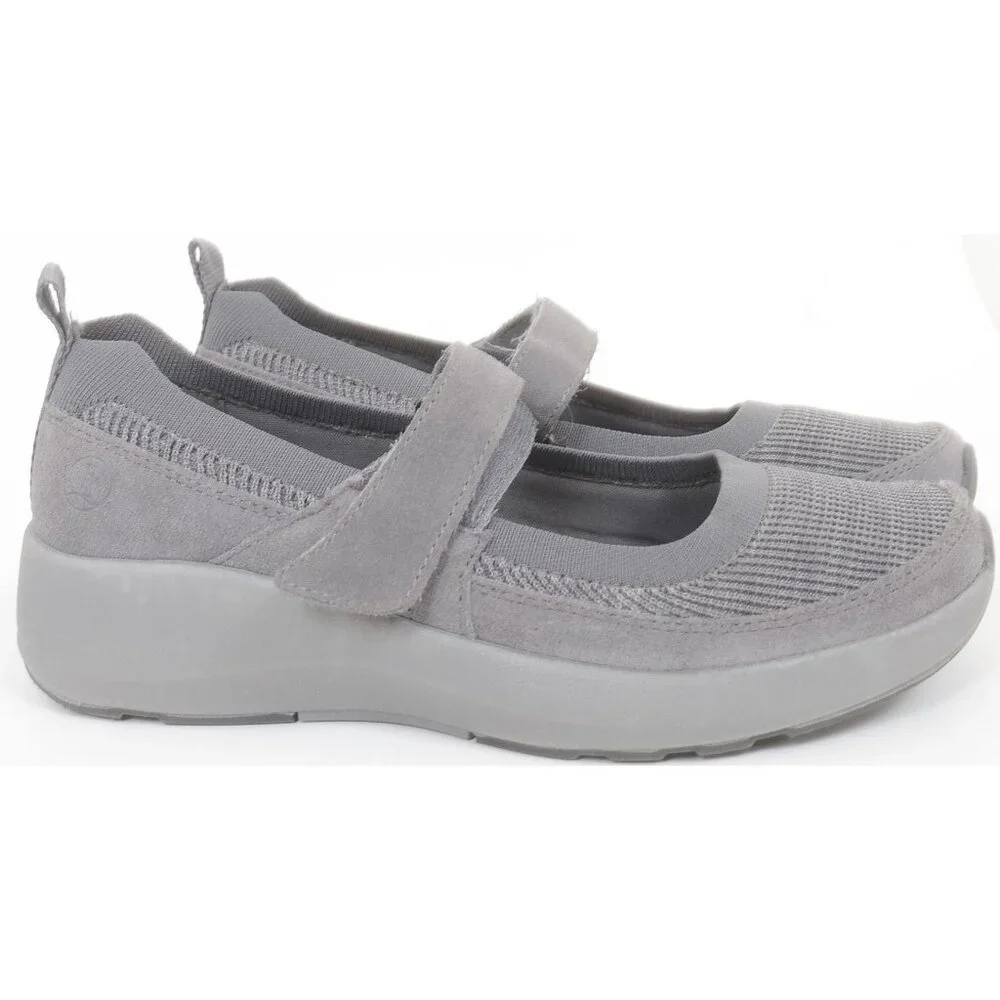 Lands End Women's 7B Hook & Loop Comfort Mary Jane Uniform Nurse‎ Walking